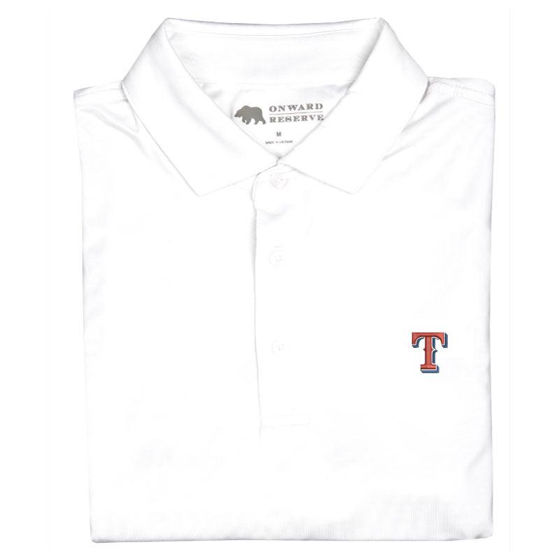 Texas Rangers Solid Performance Polo - Onward Reserve