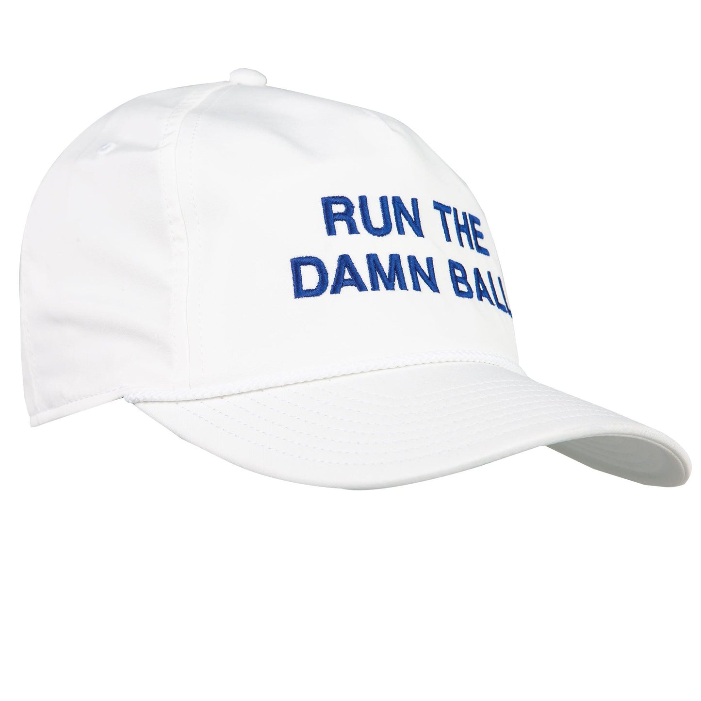 Dark Blue Run The Damn Ball Rope Hat - OnwardReserve