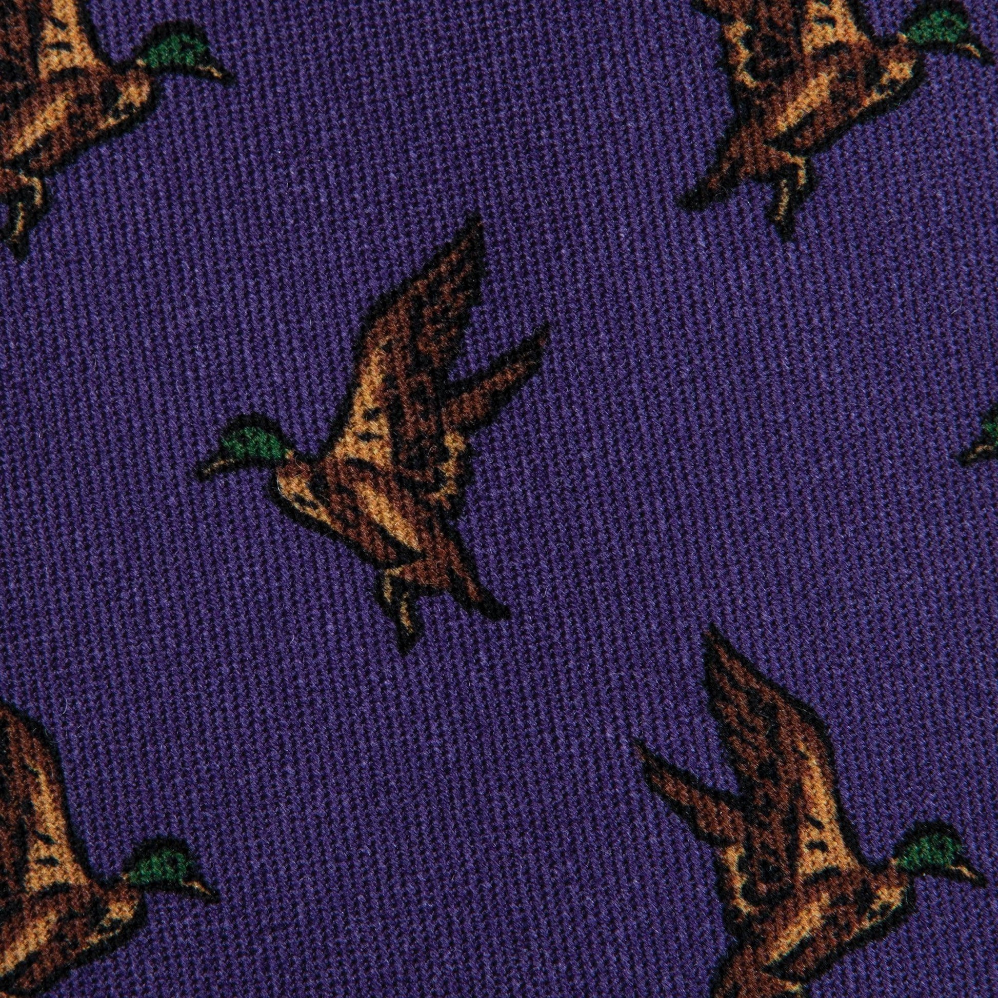 Duck Printed Wool Tie - Onward Reserve