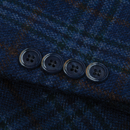 Di Pray Dark Blue/Green Plaid Sport Coat - Onward Reserve