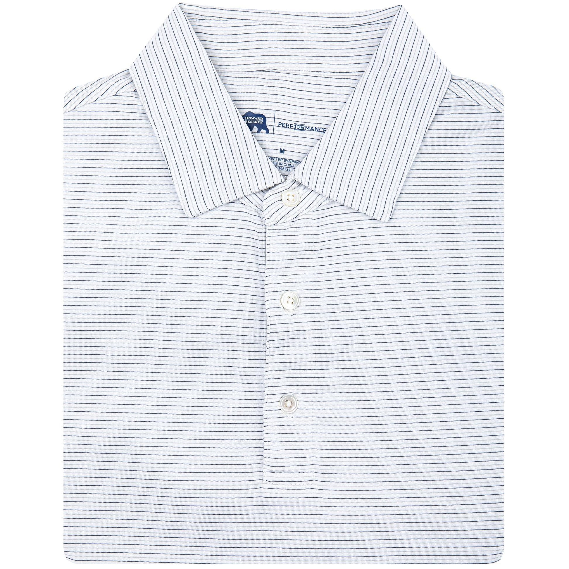 Tour Stripe Performance Polo - Onward Reserve