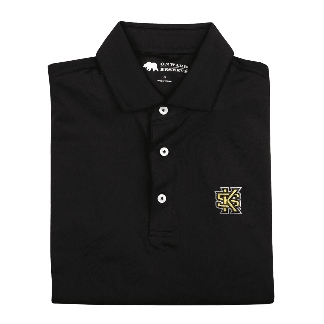 Kennesaw State Solid Performance Polo - Onward Reserve