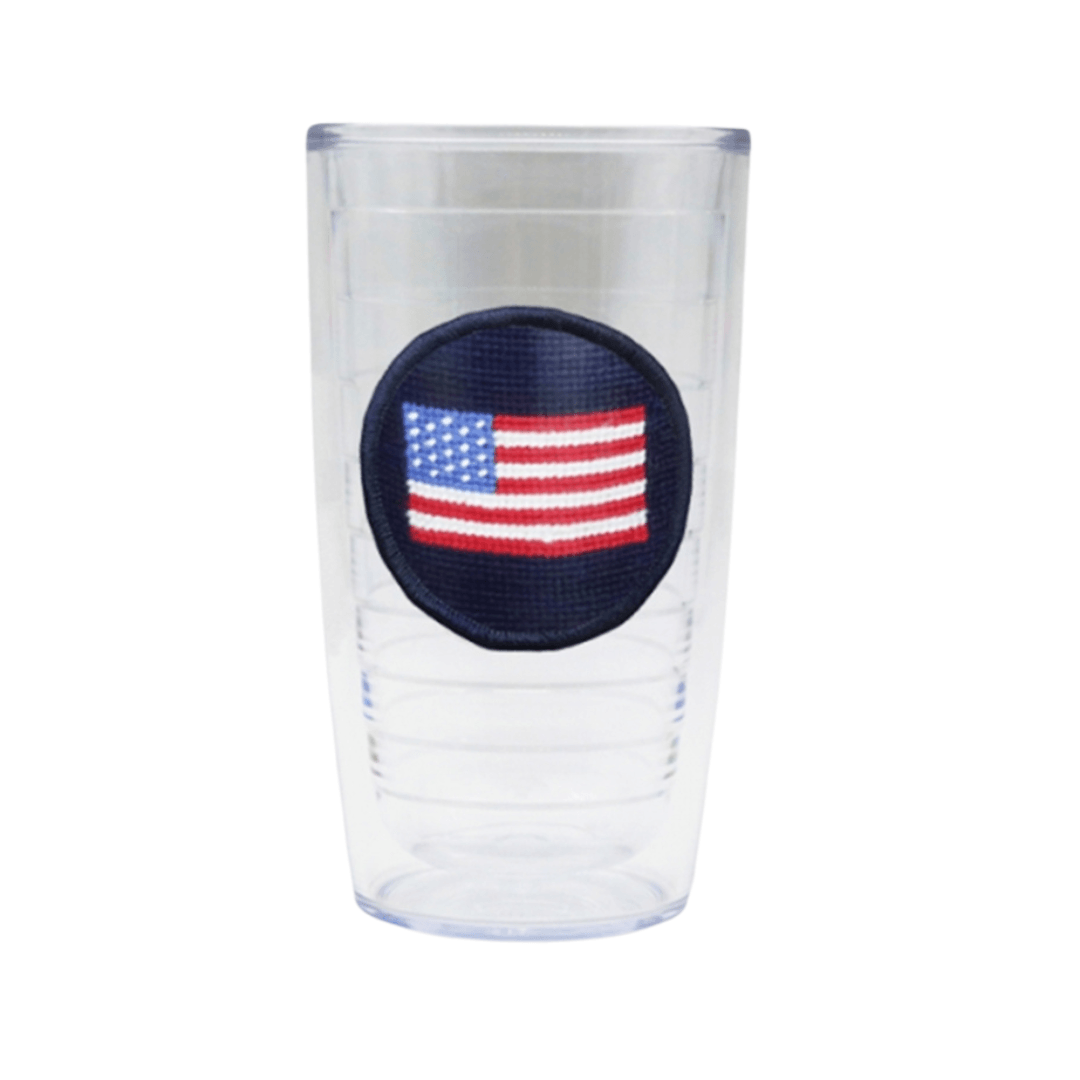 American Flag Needlepoint Tervis Tumbler - Onward Reserve