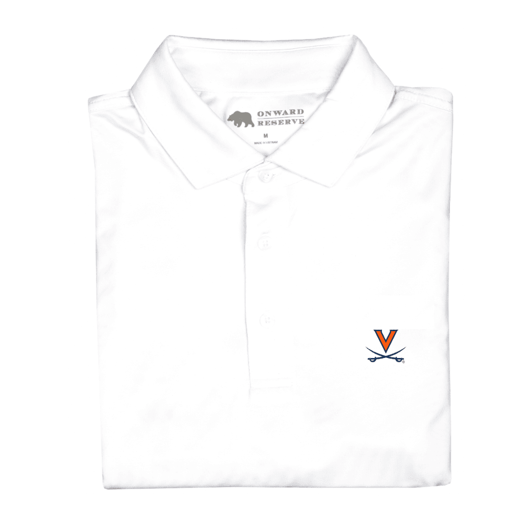 UVA Solid Performance Polo - Onward Reserve