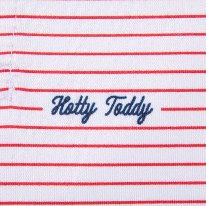 Hotty Toddy Script Stripe Performance Polo - Onward Reserve