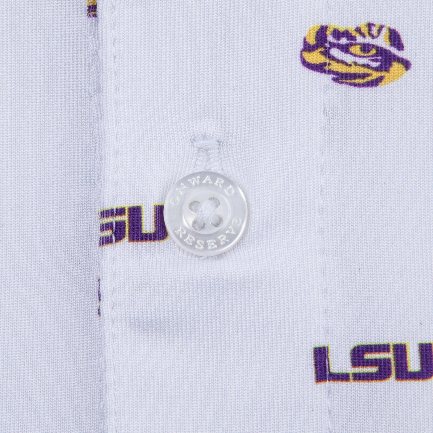 LSU Printed Performance Polo - Onward Reserve