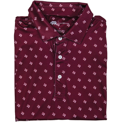 Texas A&M Printed Performance Polo - Onward Reserve