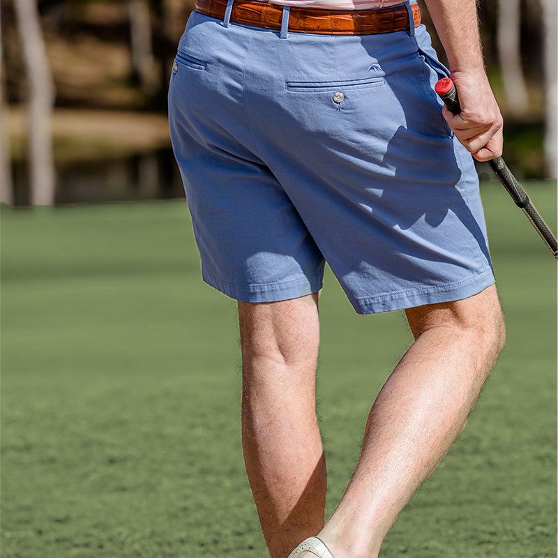 7 Inseam Golf Shorts in Green | Avalon Performance Golf Shorts