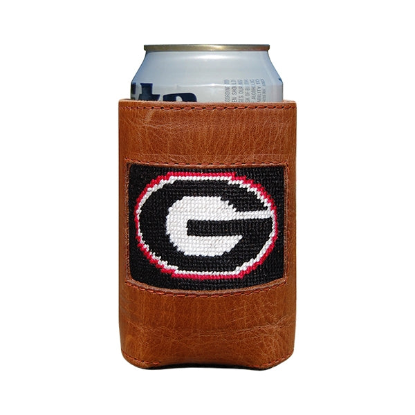 UGA Needlepoint Can Cooler Onward Reserve