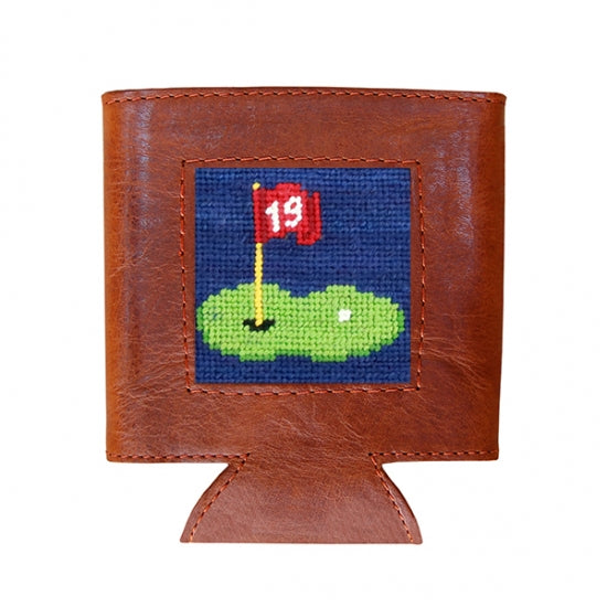 19th Hole Needlepoint Can Cooler - OnwardReserve