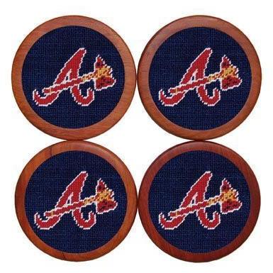 Atlanta Braves Needlepoint Coasters - OnwardReserve