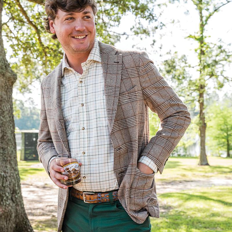 Dune Plaid Sport Coat - Onward Reserve