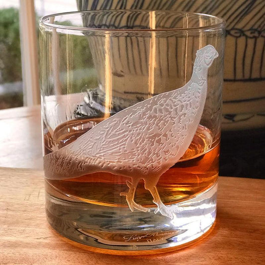Pheasant Double Old Fashioned Glasses - Onward Reserve