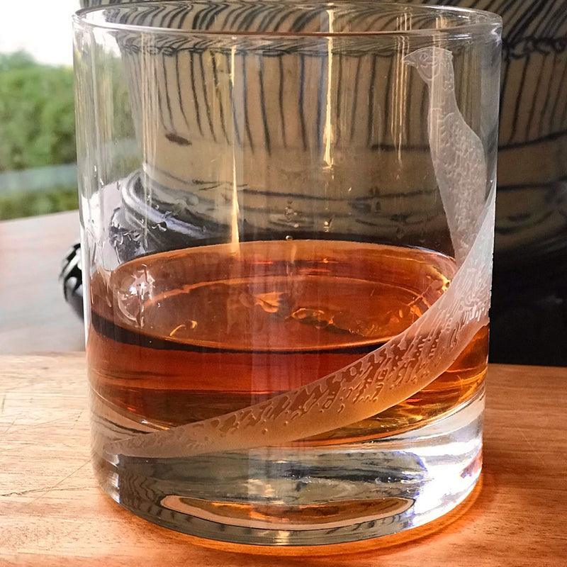 Pheasant Double Old Fashioned Glasses - Onward Reserve