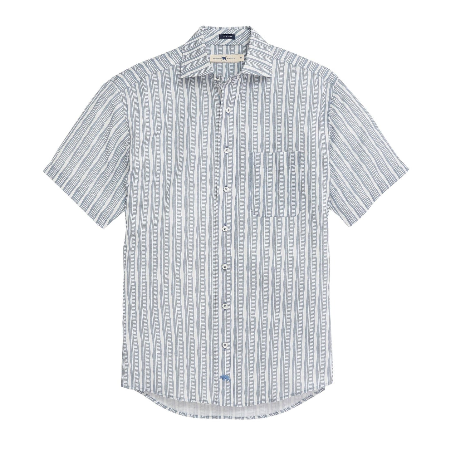 Reef Linen Blend Short Sleeve Shirt - Onward Reserve