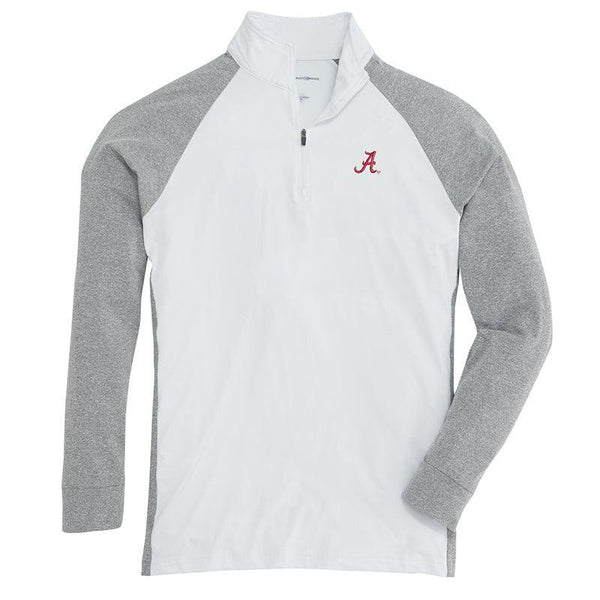 Alabama Vintage A Lee Performance 1/4 Zip Pullover Black / L