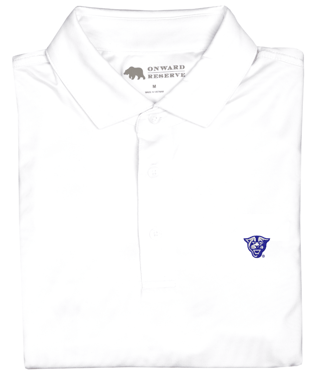 Georgia State Solid Performance Polo - Onward Reserve